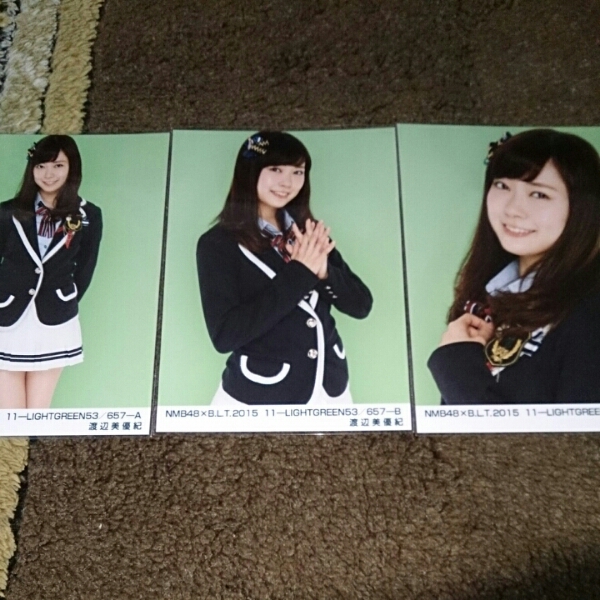 NMB48 BLT 2015 11 lightgreen 渡辺美優紀 コンプ