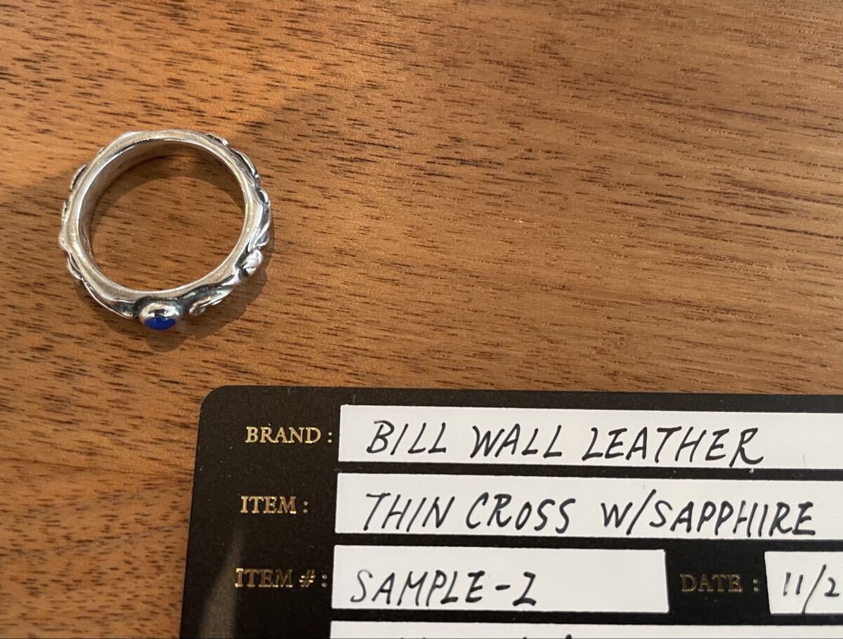 初期モノ レア BWL BILL WALL LEATHER ビルウォールレザー THIN CROSS 