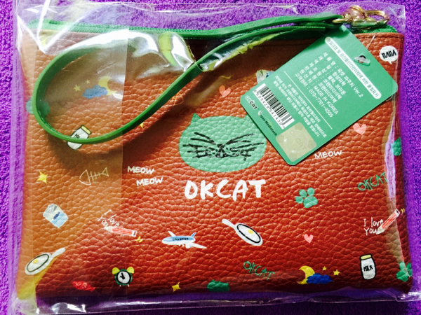 NEW！●韓国公式　OKCAT　ポーチ●テギョン●2PM●オクキャット