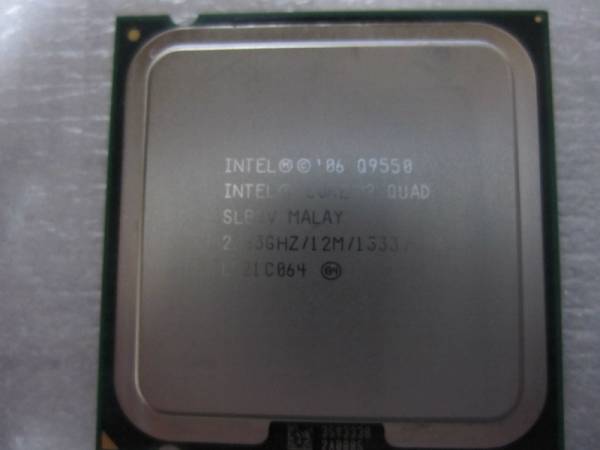 Inte Core2 Quad Q9550 中古品