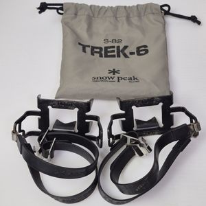 SNOWPEAK スノーピーク TREK-6 S-82 アイゼン 収納袋付き アウトドア トレッキング 登山