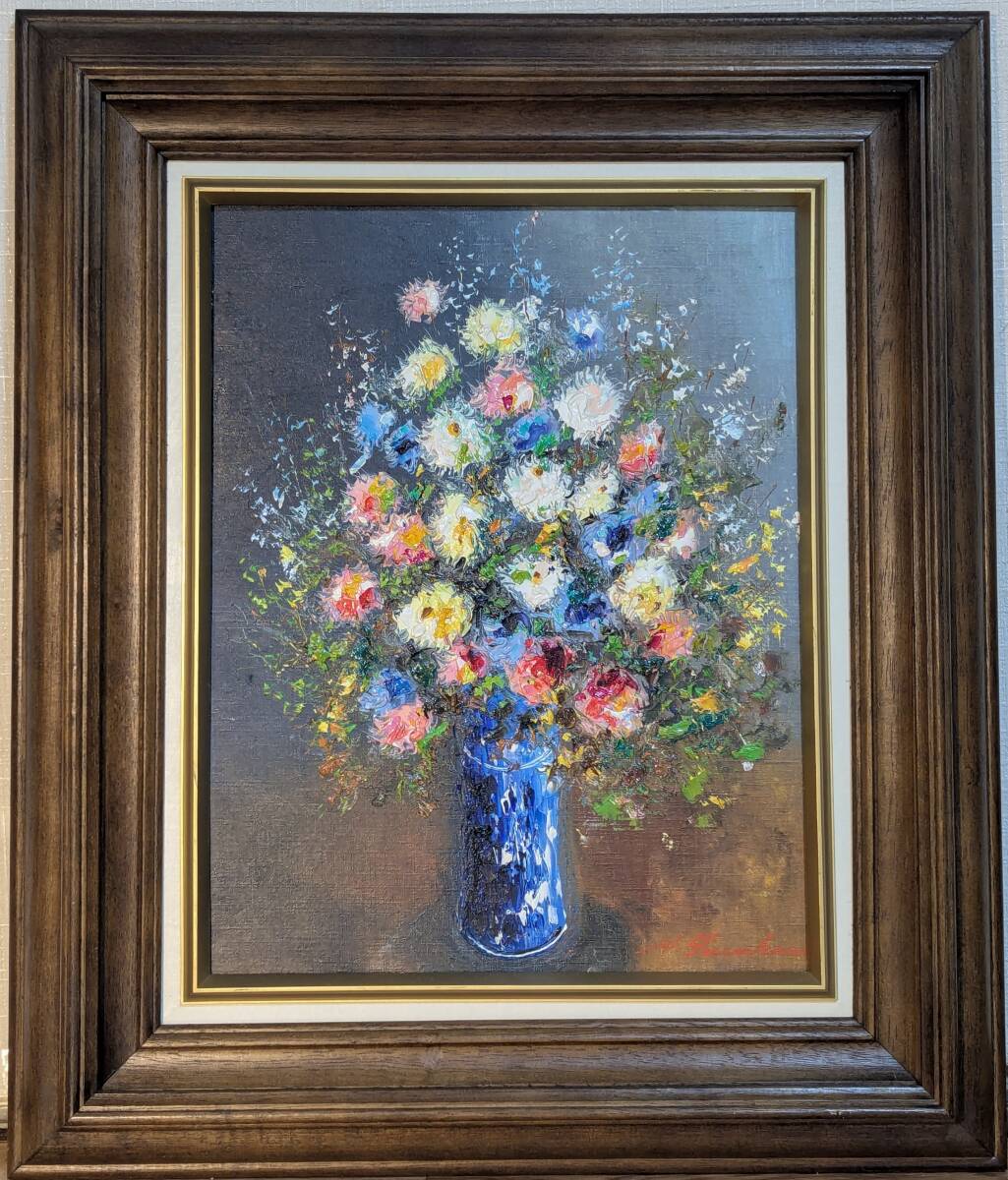 古川　明雄　昨日　油絵　フラワー　薔薇　バラ 古川明雄の値段と価格推移は？｜1件の売買データから古川明雄の価値が