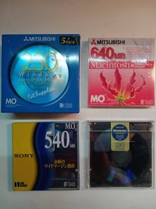 ＭＯディスク 未開封7枚+1枚 ソニー 三菱 マクセル 送料無料