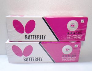 未開封 24個(12個入×2箱セット)　在庫有り butterfly 卓球ボール スリースターボール A4