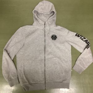 NEW ERA ニューエラ　ワシントン・ウィザーズ　Washington Wizards NBA グレー パーカー
