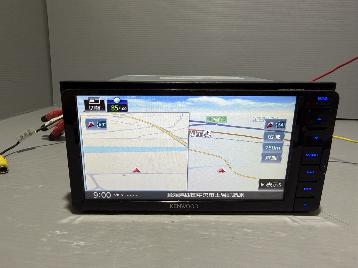 ケンウッドKENWOODナビ MDV-S710W Bluetooth USB CD カーナビ メモリー