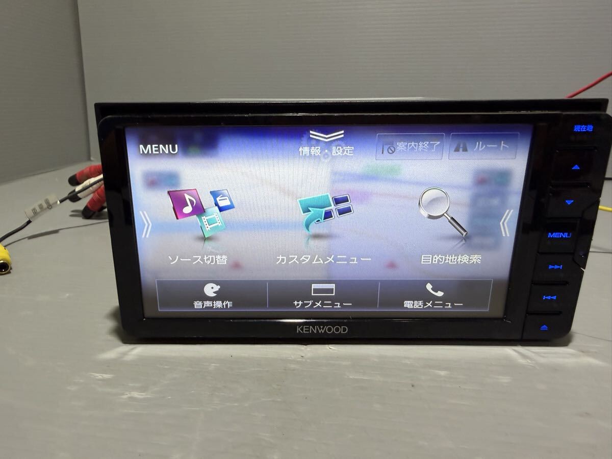 ケンウッドKENWOODナビ MDV-S710W Bluetooth USB CD カーナビ メモリー