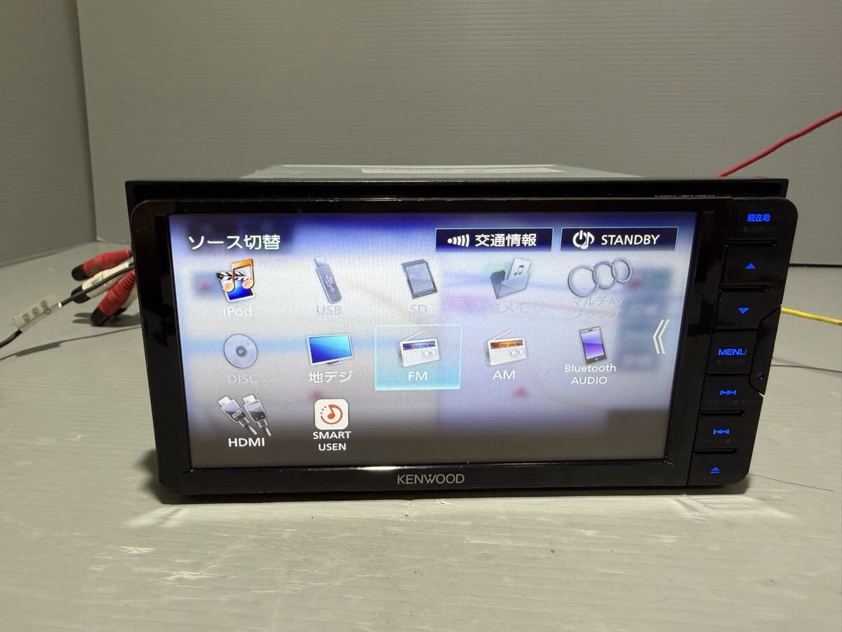 ケンウッドKENWOODナビ MDV-S710W Bluetooth USB CD カーナビ メモリー 