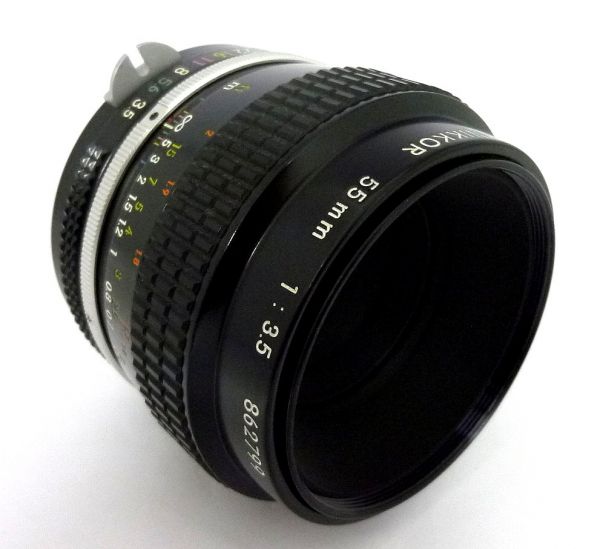 1円～Nikon Micro-NIKKOR 55mm 1:3.5　中古品 2IHJ-058G
