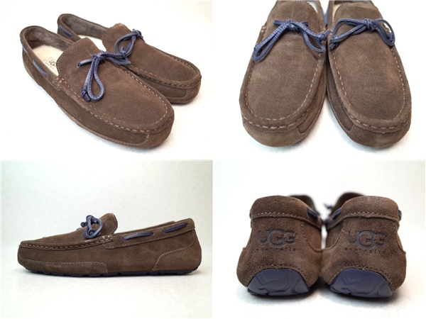 3333■UGG■未使用チェスター/メンズスエードモカシン/26cm■