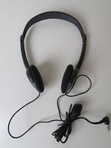 ◆Panasonic パナソニック ステレオヘッドフォン RP-HT40-H グレー ポータブル用 折りた