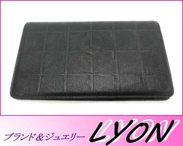 CHANEL ニュートラベルライン 長財布 ブラック 送料無料【シャネル】ニュートラベルライン長財布☆未使用品
