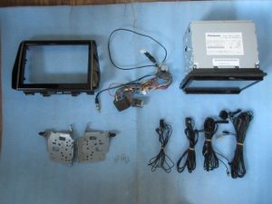 eB7996 スズキ 純正 CN-RZ843ZA パナソニック メモリーナビ 中古 ♪ 地デジ フルセグ DVD