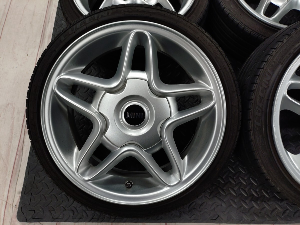 ミニクーパー MINI 純正 16インチ 6.5J +48 4H-100 バリ山 2024年製
