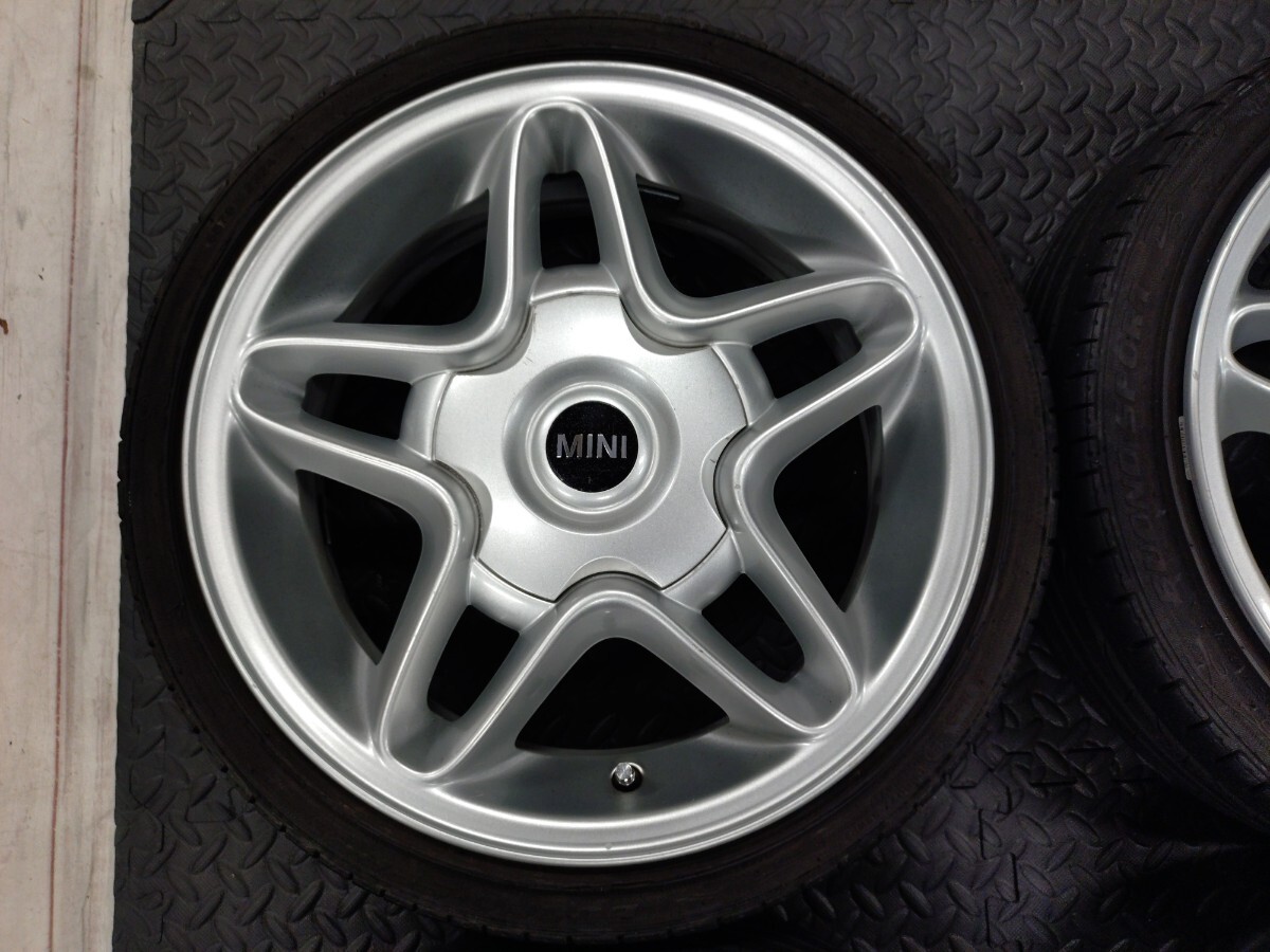 ミニクーパー MINI 純正 16インチ 6.5J +48 4H-100 バリ山 2024年製 