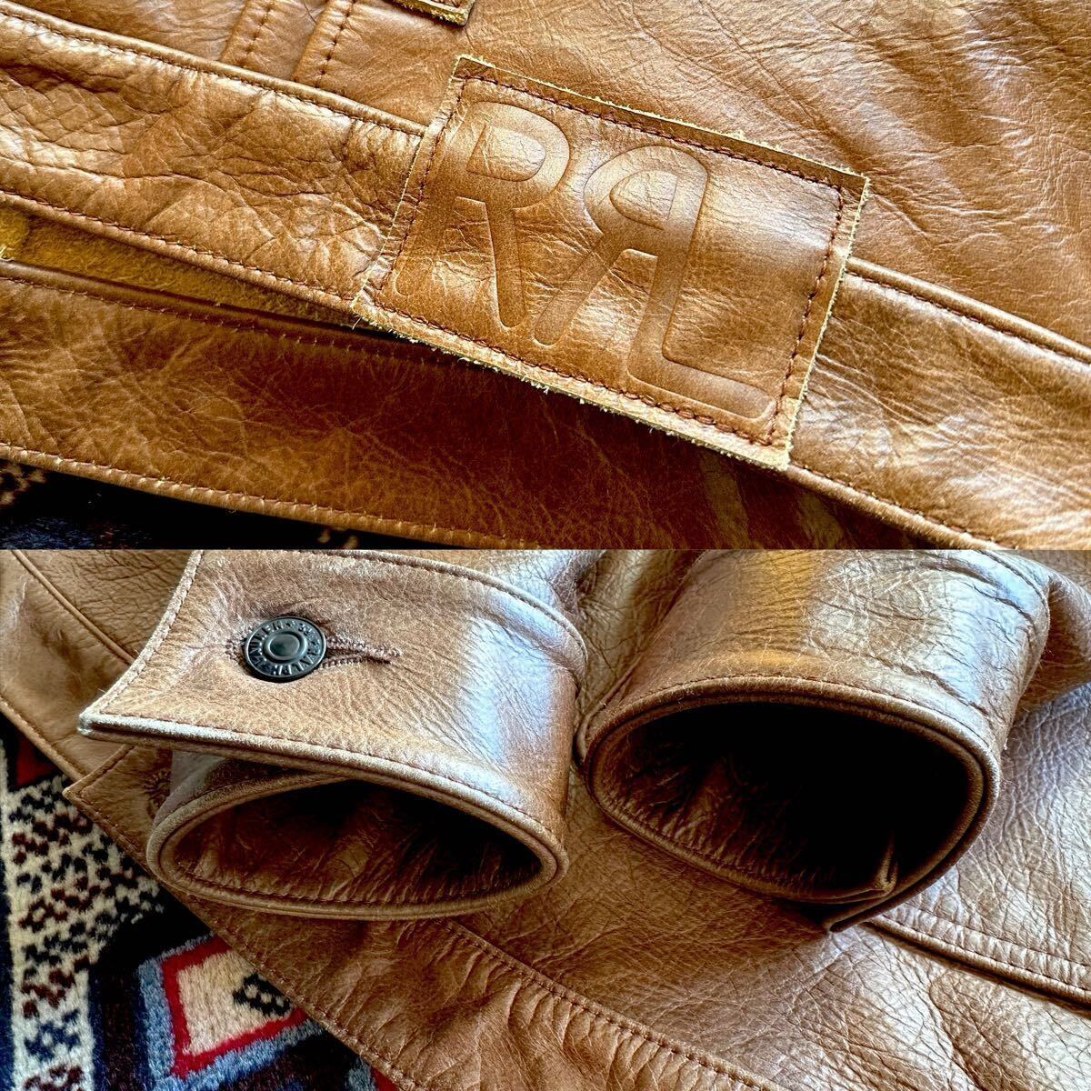 RRL レザージャケット デニム ネイティブ リュック USA イタリア