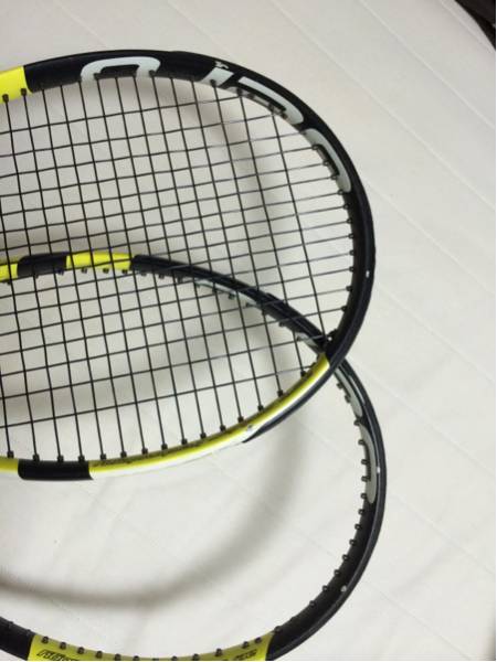 中古品】バボラ アエロプロドライブG2 2本セット ナダル使用 Babolat
