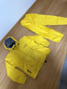 mont-bell モンベル レインウェア 上下セット Jr. 140 雨具 アウトドア 登山 ハイキング