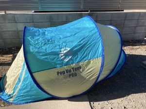 R ∞ コールマン Coleman ポップアップテント 2000010463 スカイブルー　1人～2人用　簡