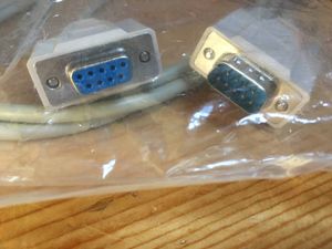 Dsub9ピン延長用（片側オス、片側メス）ケーブル (長さ約1.5m)