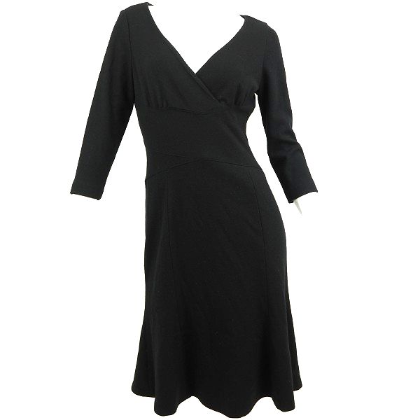 美品 ANAYI アナイ ウールワンピース 38 Ｌ511101