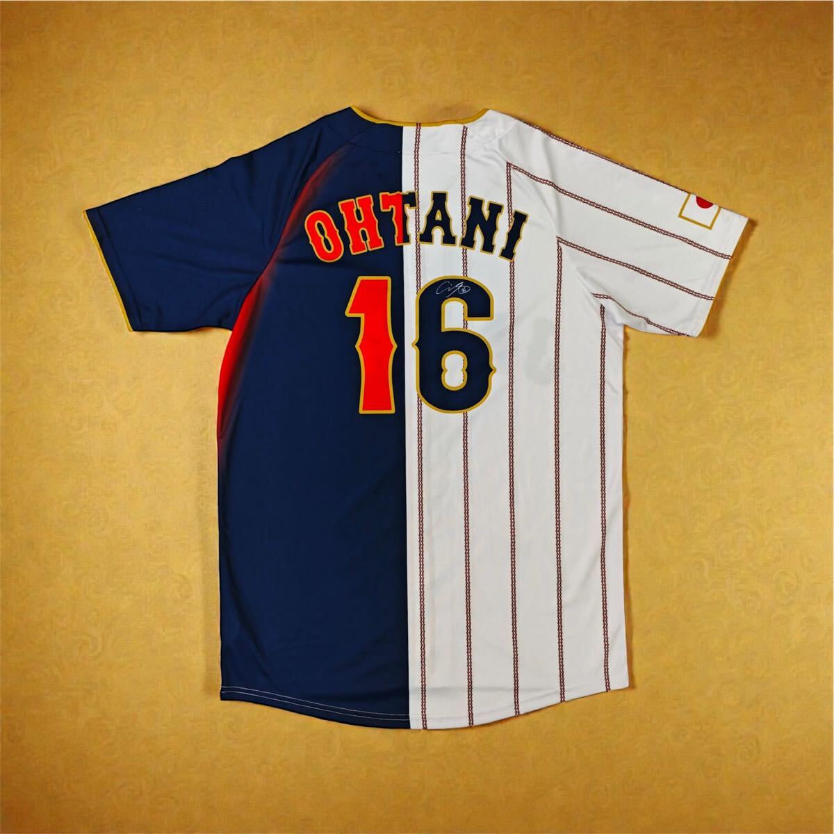 非売品 2026 WBC 大谷翔平 日本代表 サイン プリント ユニフォーム #16