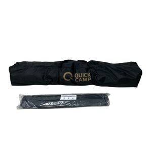 【店頭受取限定】QUICKCCAMP QC-ST300 QC-AP250 スクリーンタープ ポールセット キャンプ