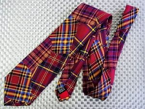 【在庫処分セール】●特売●FK2-3206●リバティ【チェック 柄】ネクタイ●