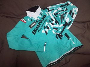 JP213S1103CK003◆チェレステ◆新品◆Ｍ◆BIANCHI ◆ ビアンキ ◆ロングスリーブジャージ