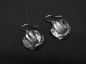 激レアBaccarat earring バカラピアス メディチ SV 63/美品 バカラ 