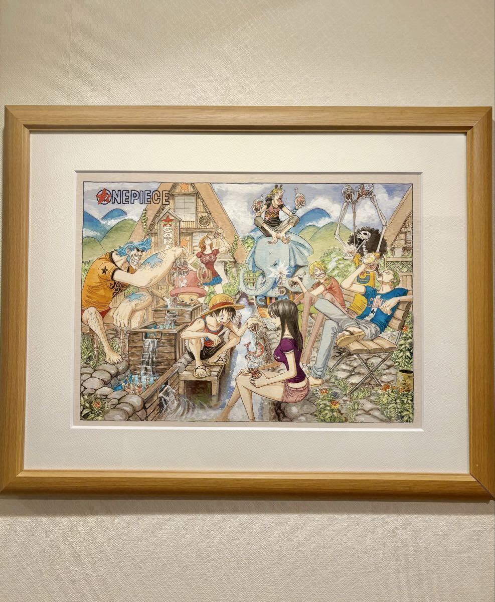 送料無料 ONE PIECE ワンピース 複製原画 ジャンプフェスタ (ONE PIECE