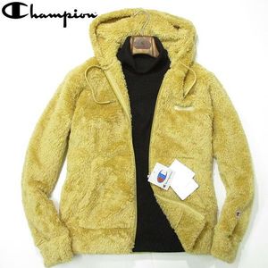 新品 未使用▼ チャンピオン　厚手　ボア　フリース パーカー　ジャケット　フード付き　