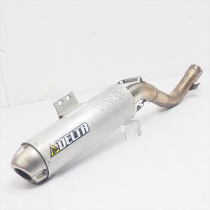 新春セール XR250 モタード MD30 03-09年 DELTA バレル4 スリップオンマフラー サイレン