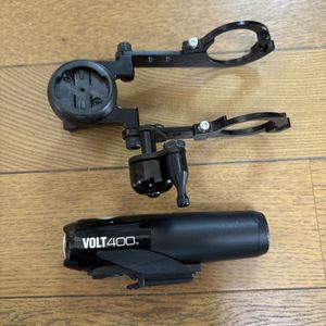 レックマウント Type19 ＋ VOLT400 ＋ 下部アダプター ＋ 専用ベル ガーミン対応