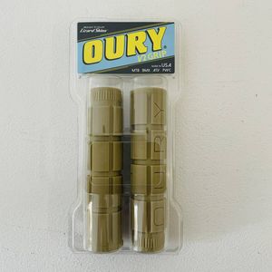 新品 未使用 OURY V2 grip sand tan BLUE LUG ブルーラグ オーリー MTB ATB マウンテンバ