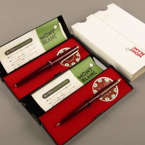 MONTBLANC 万年筆 ワインレッドのYahoo!オークション(旧ヤフオク!)の