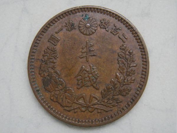 明治16年 半銭の値段と価格推移は？｜4件の売買データから明治16年 半