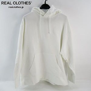 ☆Y-3/ワイスリー 21AW CLASSIC CHEST LOGO HOODIE プルオーバー ロゴフーディ ホワイト
