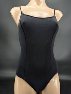 6294C 送料185円♪ marty マーティ ブラック バレエ 器械体操 新体操 ハイカット レオタ