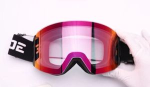 【新品未使用】KAPVOE 調光 スキーゴーグル 磁気レンズ 防曇 UV400 スノーボード 男女兼