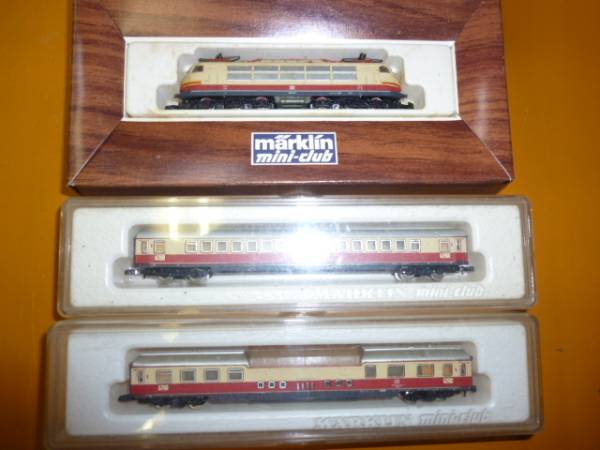 ジャンク　メルクリン103型機関車TEEラインゴールドセット