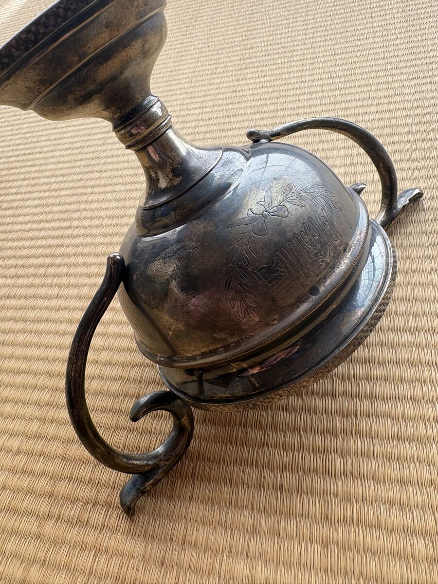 銀製 優勝カップ シルバー トロフィー1934年製 口径10cm／高さ12cm