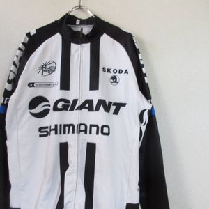○良品 GIANT ジャイアント◆UCI World Tour SHIMANO サイクルジャージ サイクルウエア