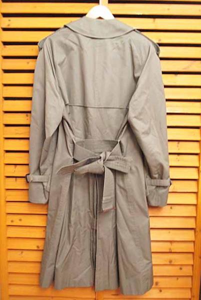 アクアスキュータム AQUASCUTUM 裏チェック柄トレンチコート ご落札