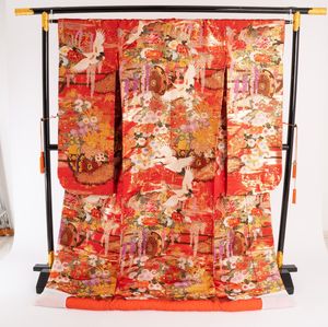 p2385　中古!!　色打掛