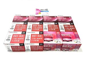 ф 300311 /【新品未使用】ブルーレイディスク BD-RE くり返し録画用 1-2倍速 25GB 20枚