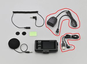 デイトナ MOTO GPS LASER オプションパーツ レーザー受信ユニット・USB/DC変換 ケーブル