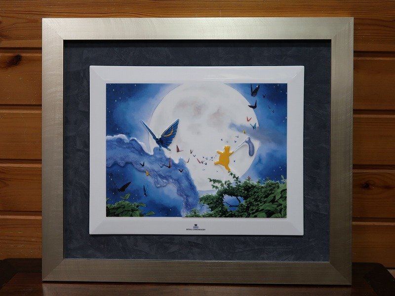 ロイヤルコペンハーゲンの陶板画 ロイヤルコペンハーゲン陶板画：リスベート・ツヴェルガー『クリスマス