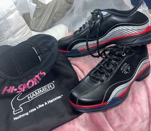 未使用！ハイクオリティ！ハンマー ボウリングシューズ　プロ フレックス フュージョン　