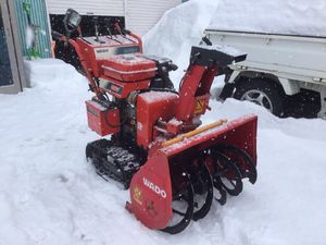 WADO SS139VH 除雪機 赤 【極上】13馬力の除雪機 あっさり現金